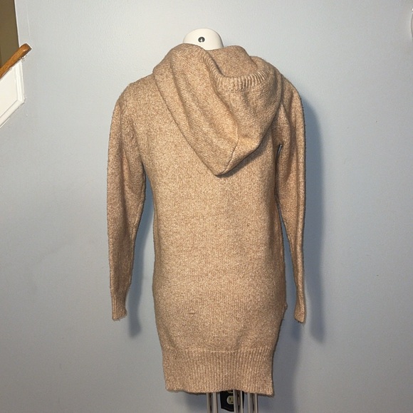 Pol ladies long zipper hooded cardigan. Small. - Picture 8 of 15